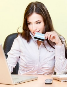 customer online shopping with credit card 232x300 Debunking Many of the Myths about Search Engine Optimization in Texas