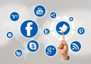 social media icons pointing finger 300x211 Social Media Marketing